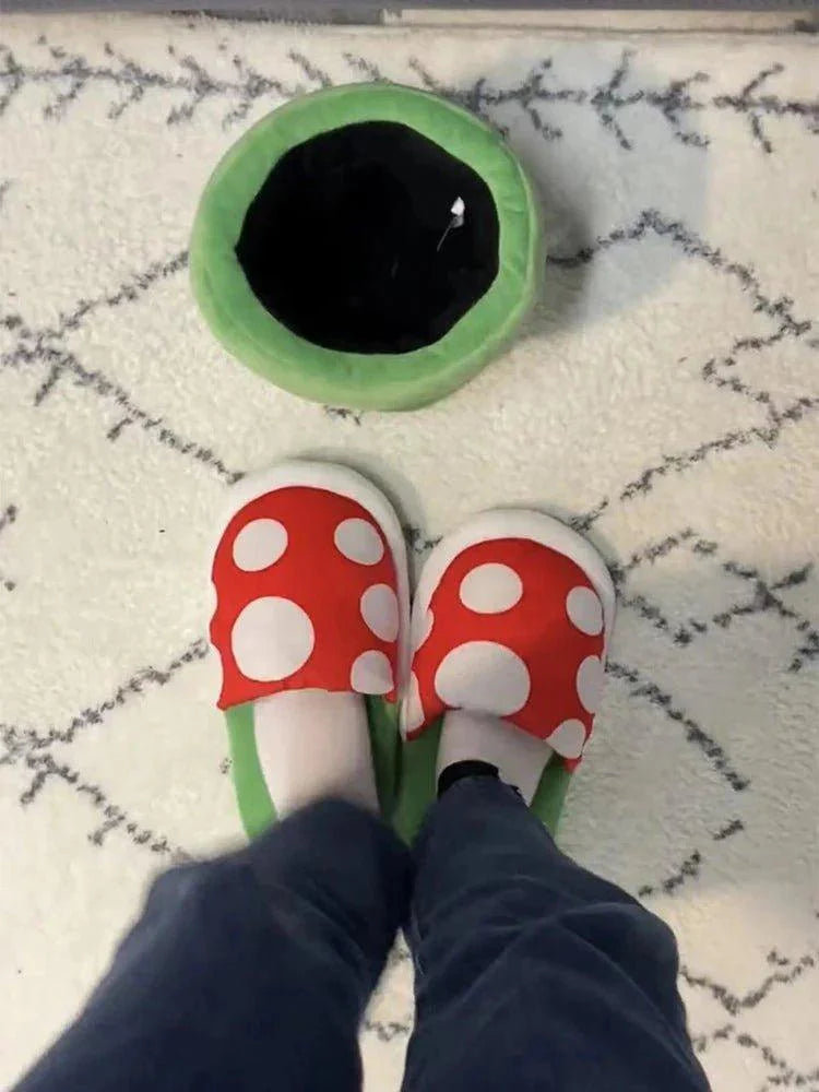 Comfort Retro- pantufa Super Mario